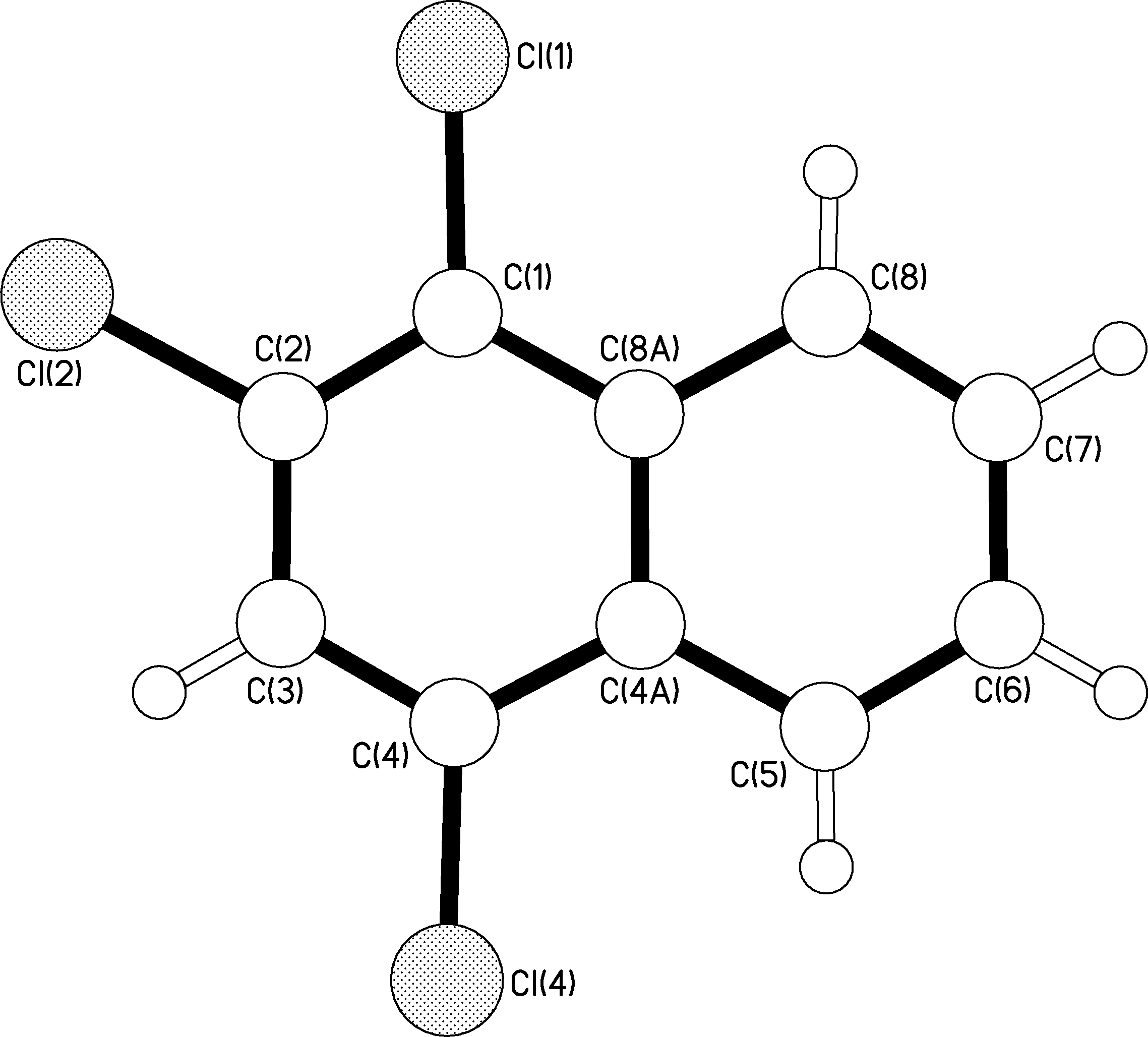 1,2,4 tri-chloro-naphthalene